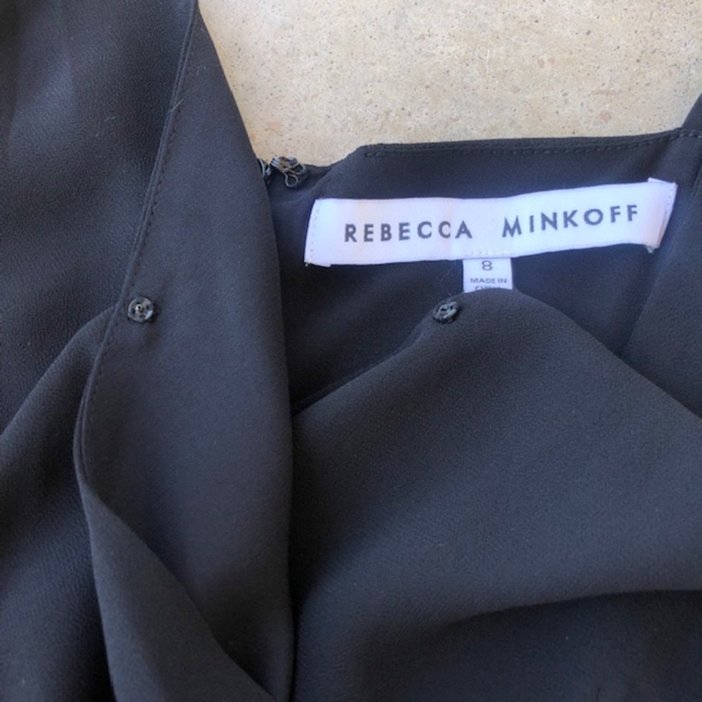 Rebecca Minkoff Kinsley Ruched Surplice Mini Dress - Picture 4 of 5